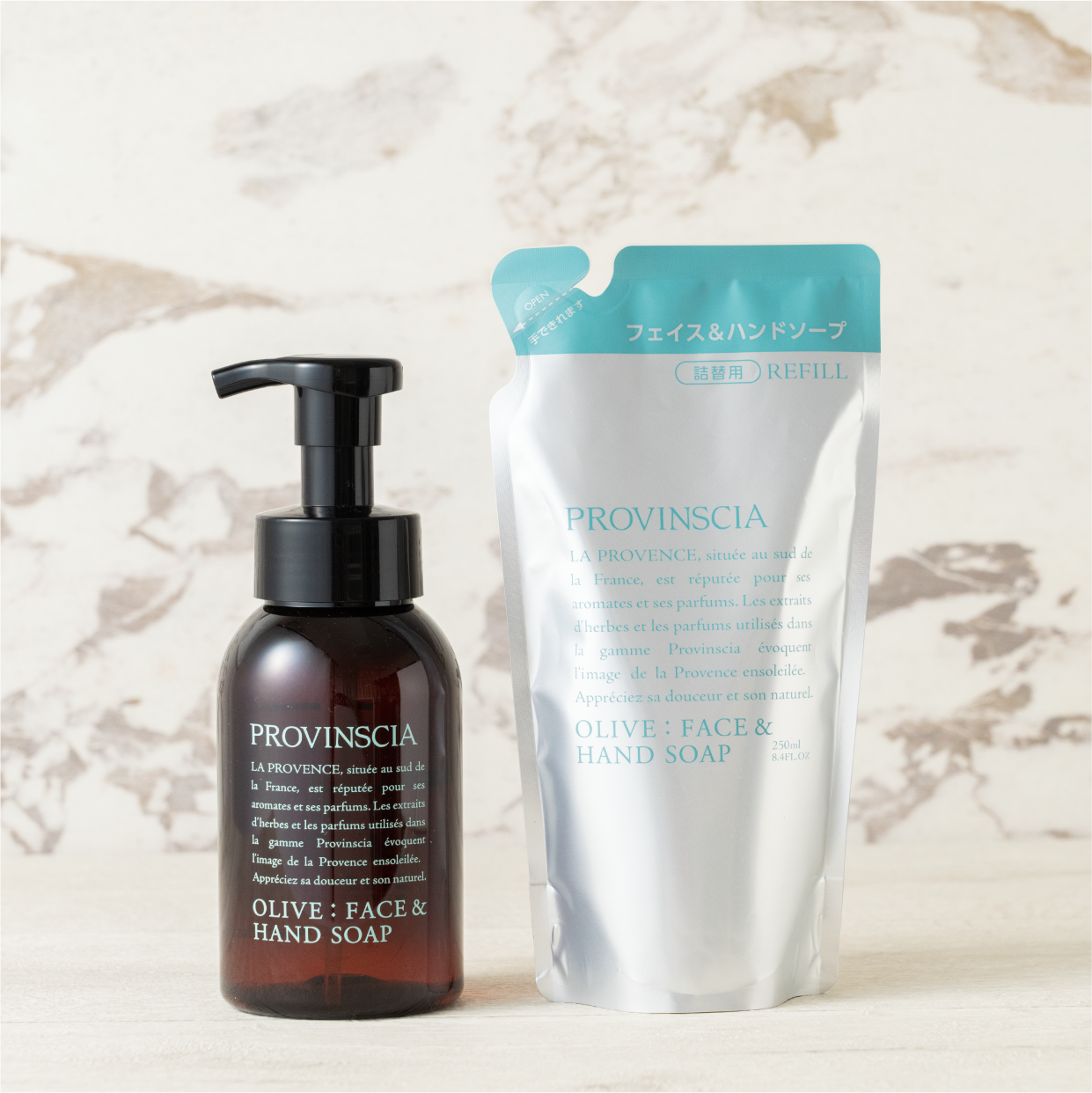 プロバンシアフェイス＆ハンドソープ