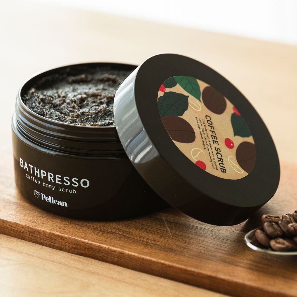 バスプレッソ コーヒーボディスクラブ 柿渋