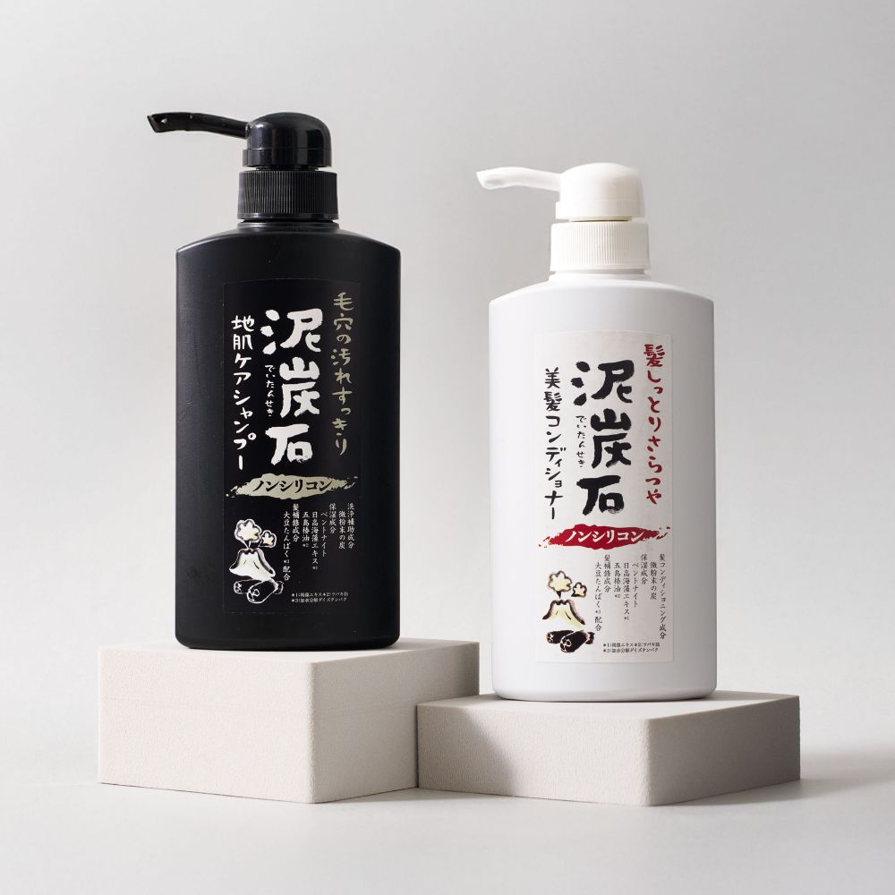 泥炭石シャンプー