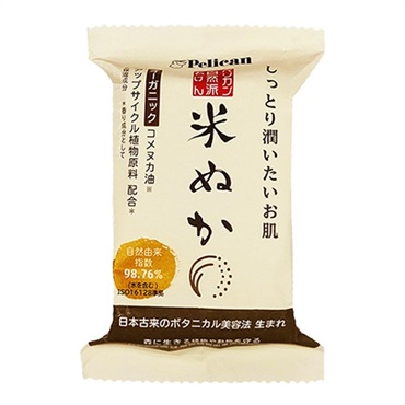 ペリカン自然派石けん 米ぬか